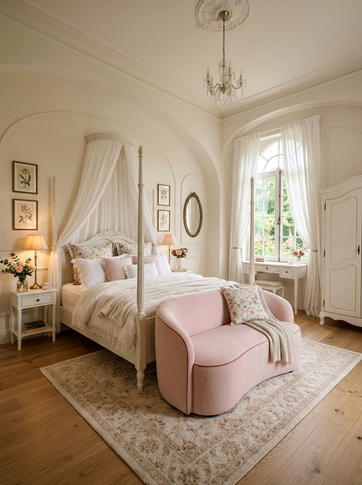 Curved Bedroom Bench - 30 bedroom benches