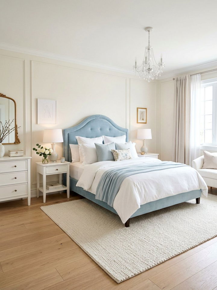 Curved Headboard - 30 bedroom headboards