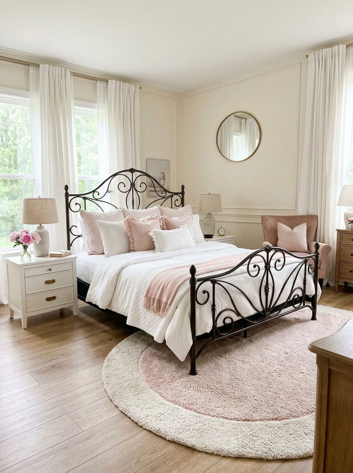 Curvy Iron Bed Frame - 30 bedroom iron beds