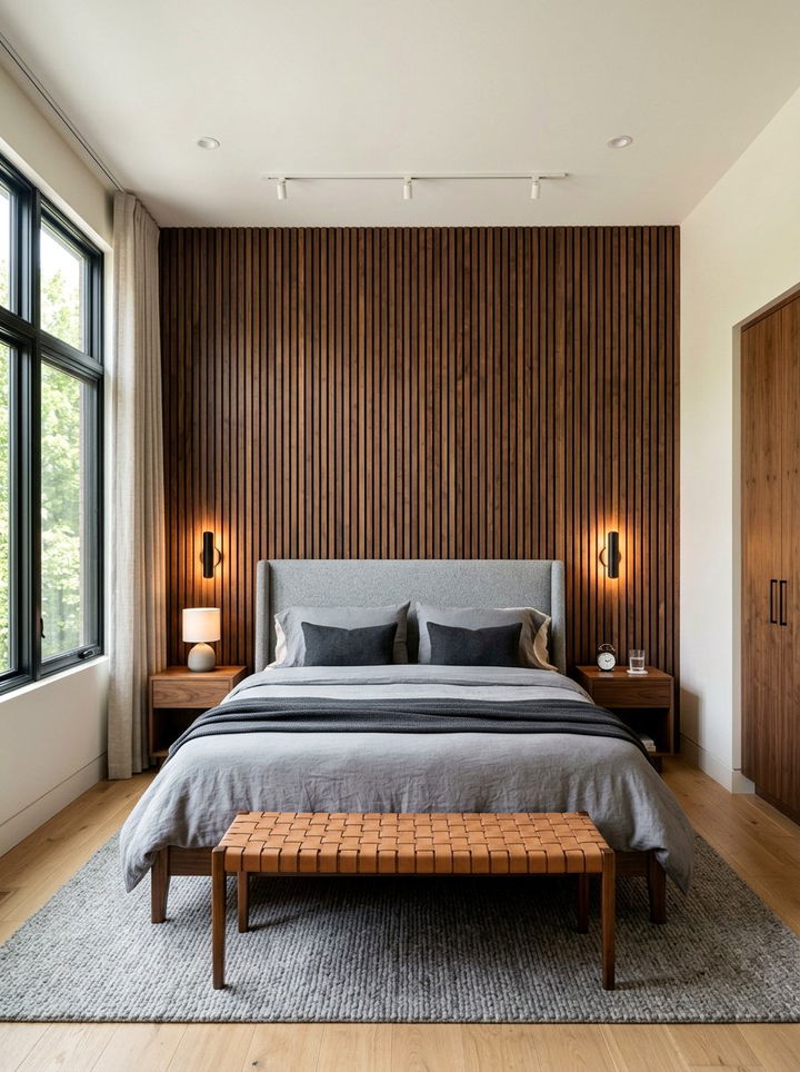Custom Wood Paneling Bedroom - 30 luxury bedroom ideas