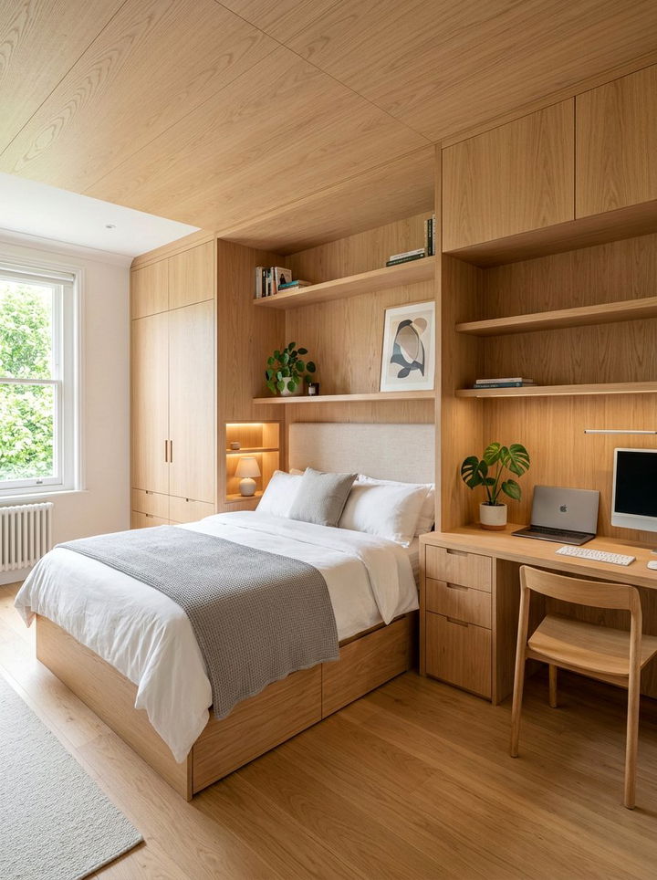 Custom Woodwork Bedroom - 30 architect bedroom ideas