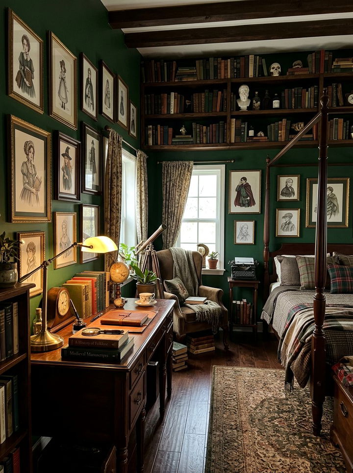 Dark Academia Anime Bedroom - 30 anime bedroom ideas