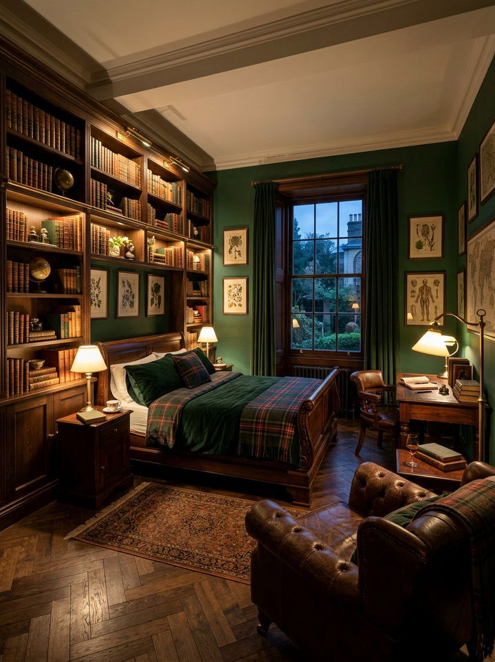 Dark Academia Bedroom - 30 bedroom aesthetic ideas