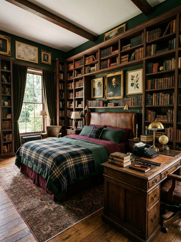 Dark Academia Bedroom - 30 trending bedroom ideas