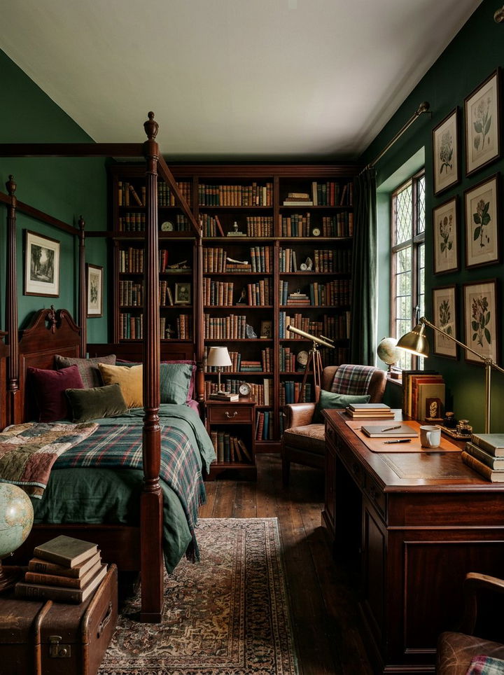 Dark Academia Bedroom - 30 viral bedroom ideas