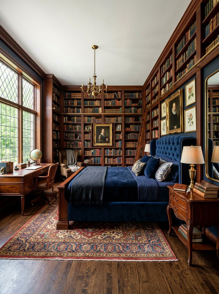 Dark Academia Bedroom - 30 bedroom redesign ideas