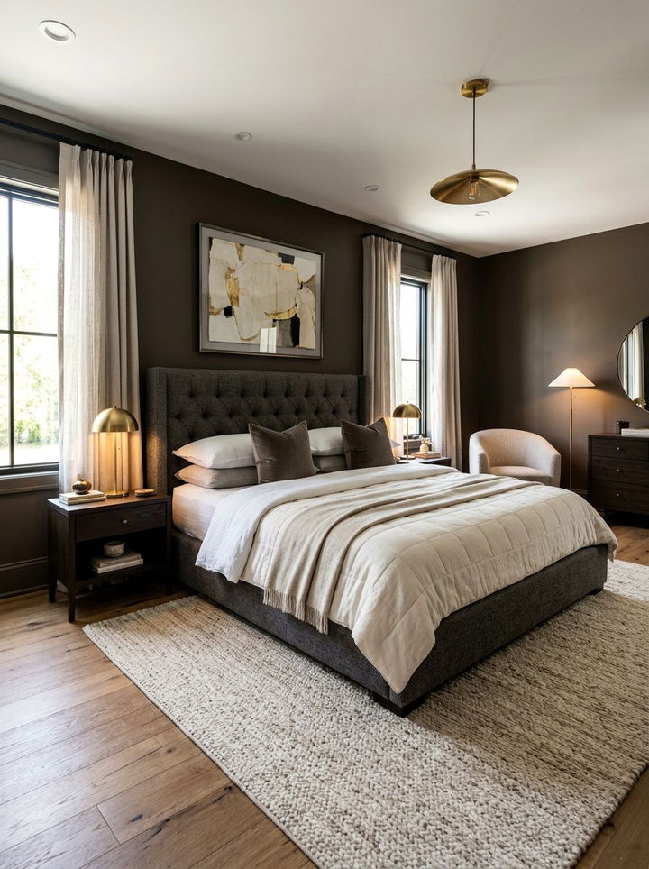 Dark Beige Bedroom - 30 warm beige bedroom ideas