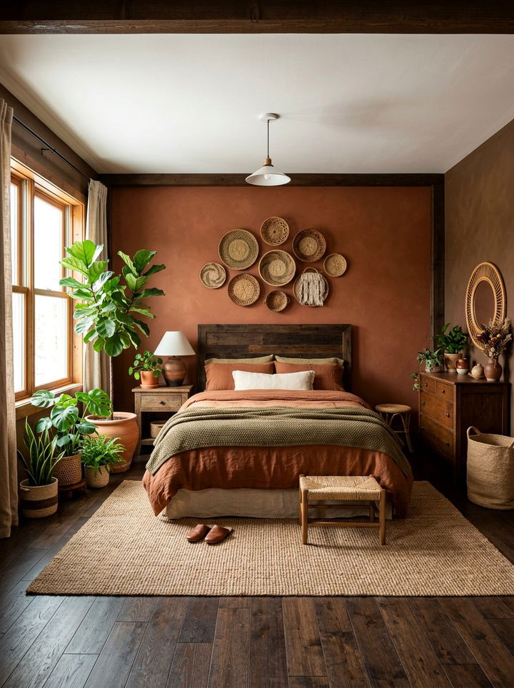 Dark Earth Tone Bedroom - 30 dark neutral bedroom ideas