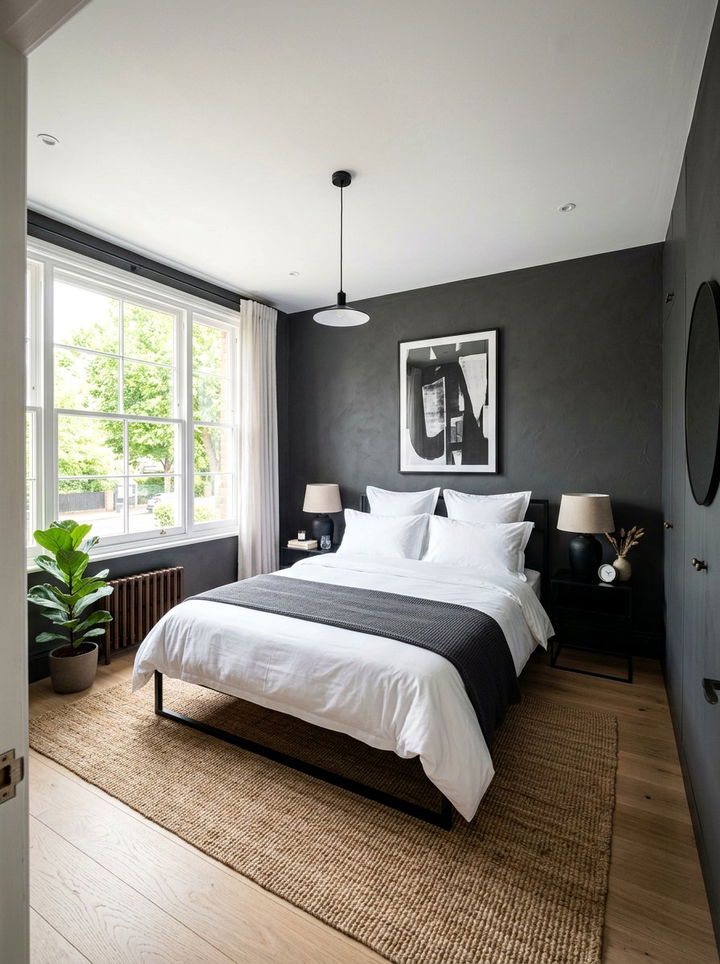 Dark Gray Bedroom - 30 cool gray bedroom ideas