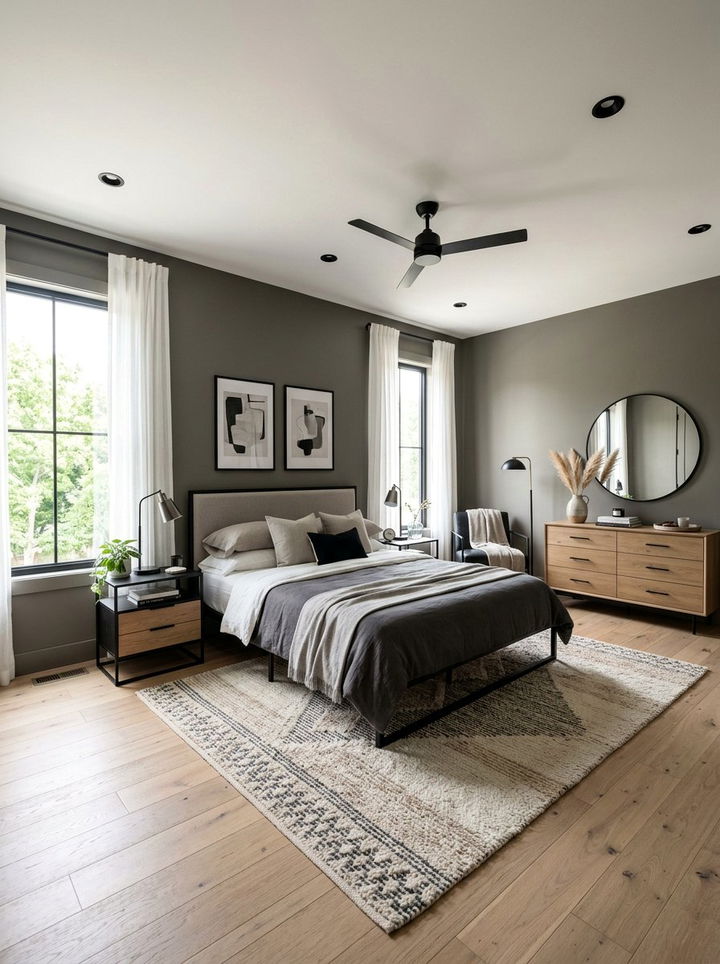 30 Calm Dark Neutral Bedroom Ideas for Sophisticated Living