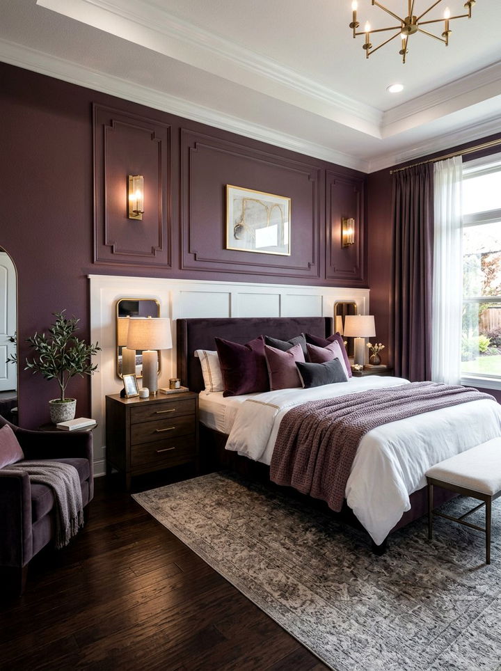 Dark Mauve Bedroom - 30 mauve bedroom ideas
