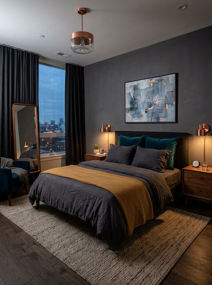 Dark Teal Sham Bedroom - 30 bedroom pillow shams