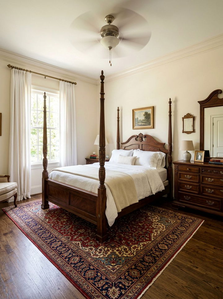 Dark Wood Furniture - 30 cabin bedroom ideas