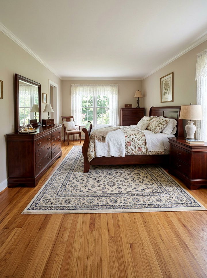 Dark Wood Furniture - 30 traditional bedroom ideas