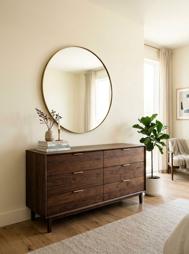 30 Chic Bedroom Dresser with Mirror Ideas to Brighten Your Room