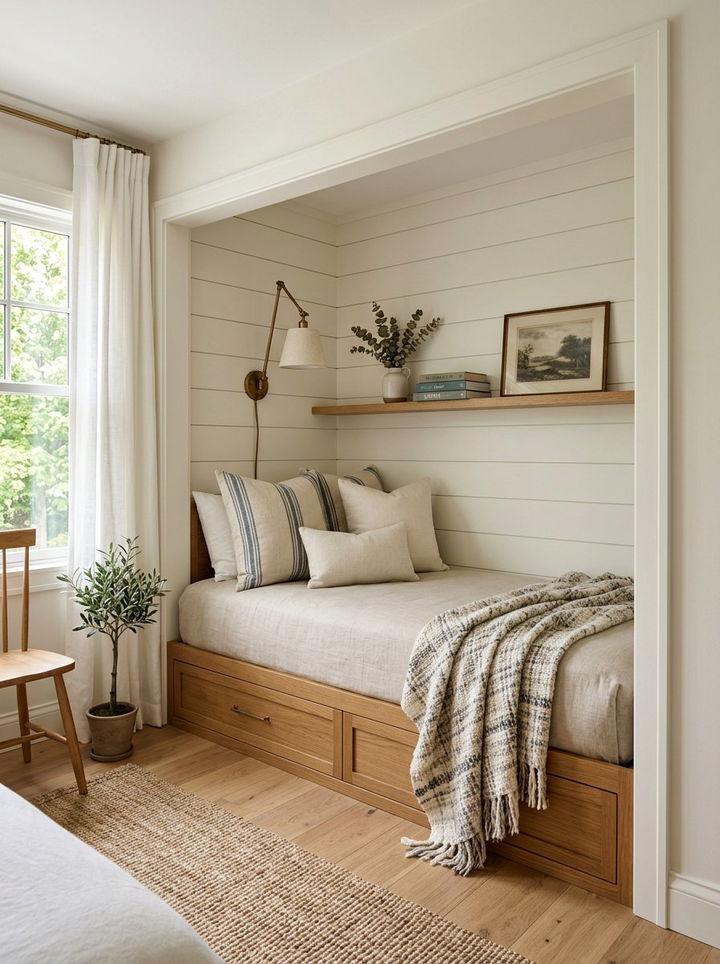 Daybed Alcove - 30 bedroom alcove ideas