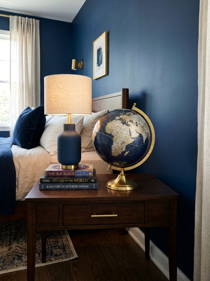 Decorative Earth Globe - 30 bedroom travel souvenir ideas