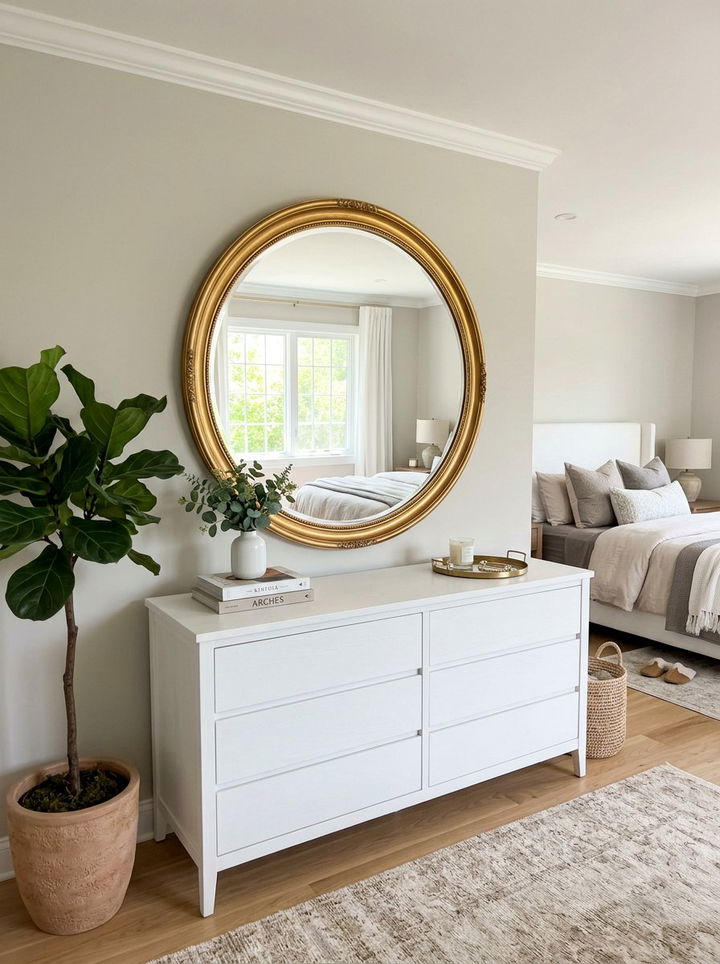 Decorative Mirror - 30 bedroom staging ideas