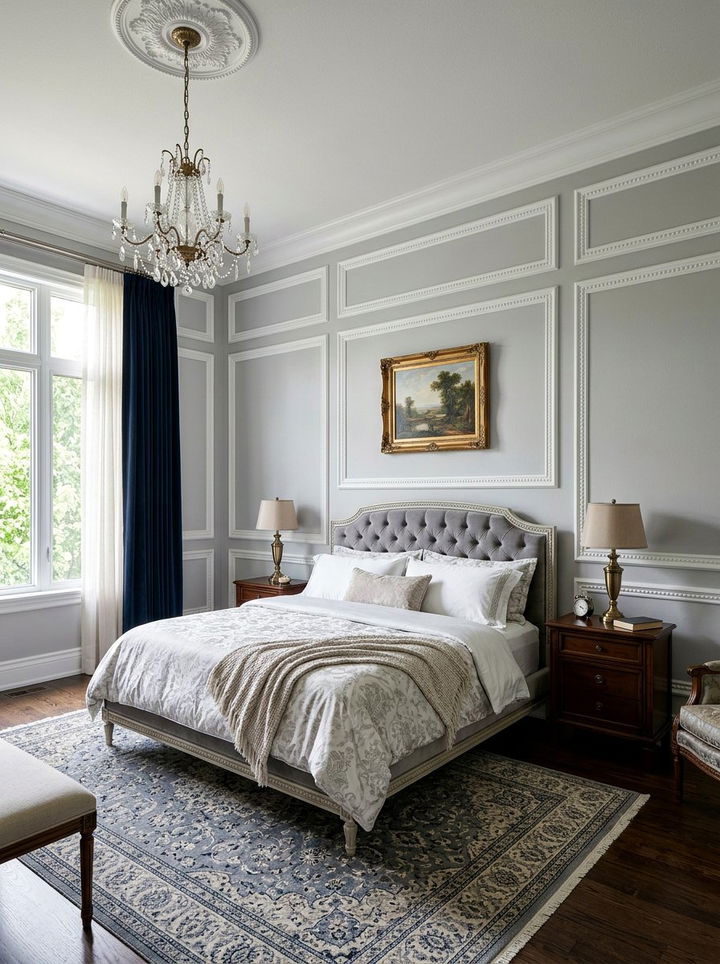 Decorative Wall Molding - 30 bedroom enhancement ideas