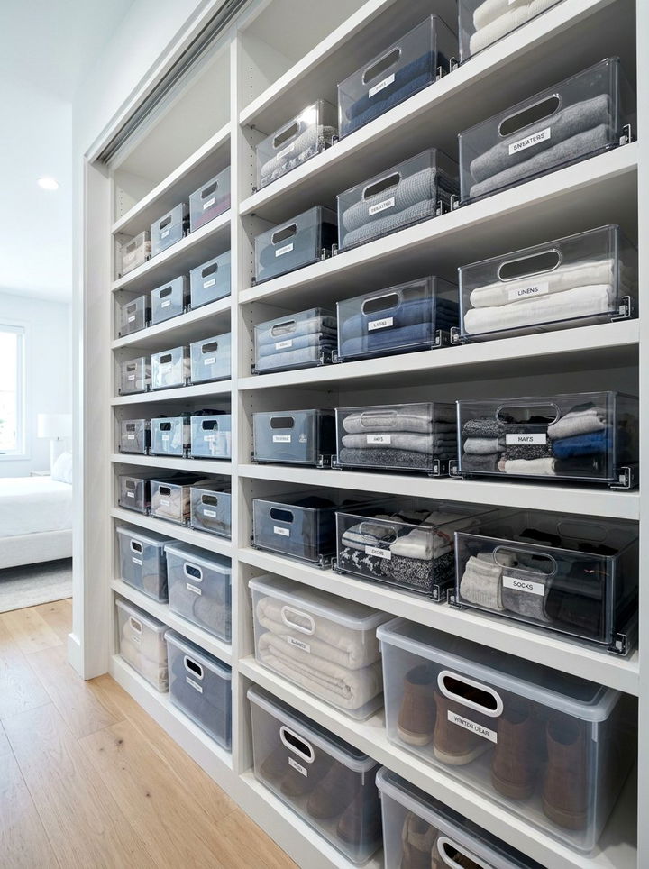 Deep Closet Shelves - 30 bedroom closet shelving ideas