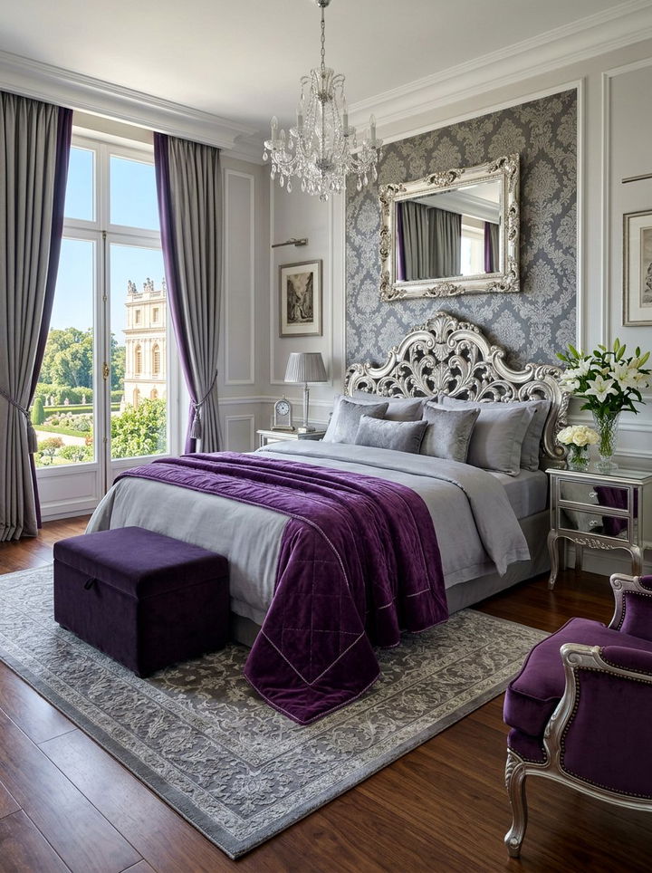 Deep Purple Velvet Fleece Blanket - 30 bedroom fleece blankets