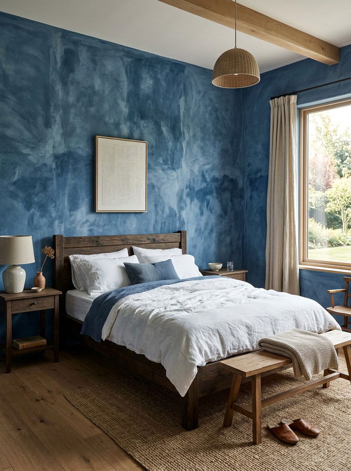 30 Denim Blue Bedroom Ideas for a Cool and Versatile Space