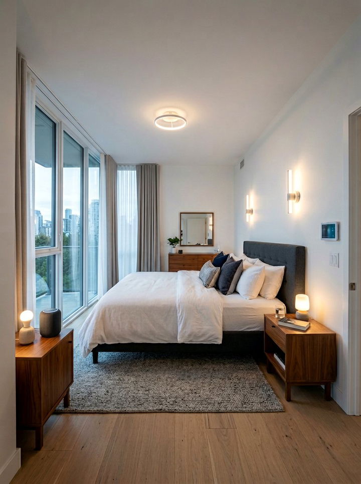 Dimmable Smart Bulbs - 30 bedroom lighting ideas