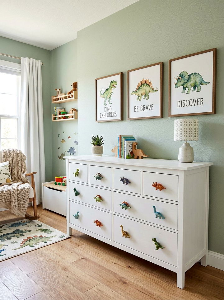 Dinosaur Knobs For Dresser - 30 dinosaur bedroom ideas