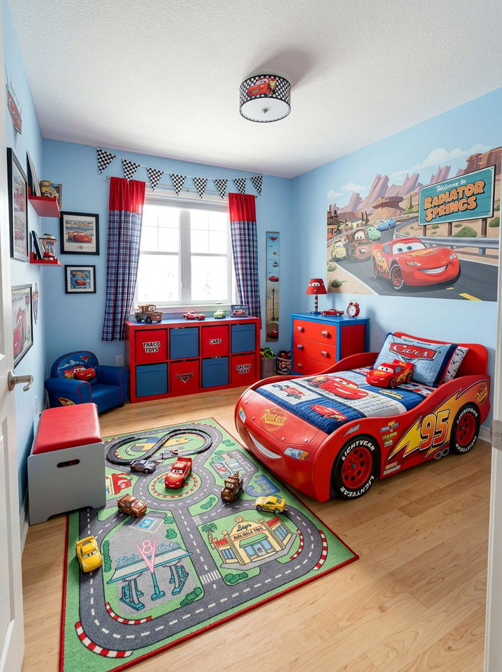 Disney Cars Room Decor - 30 car themed bedroom ideas