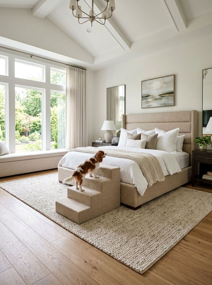 Dog Steps For Bed - 30 dog bed bedroom ideas