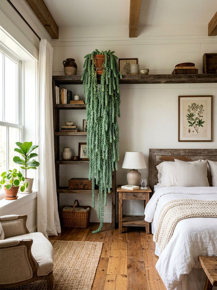 Donkey tail cascading plant - 30 bedroom succulents