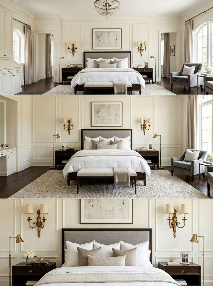 Double Arm Wall Sconces - 30 bedroom wall lights