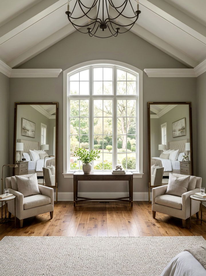 Double Leaner Mirror Set - 30 bedroom full length mirrors