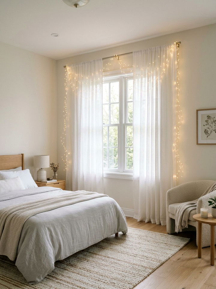 30 Bedroom String Lights Ideas to Create a Magical Ambience