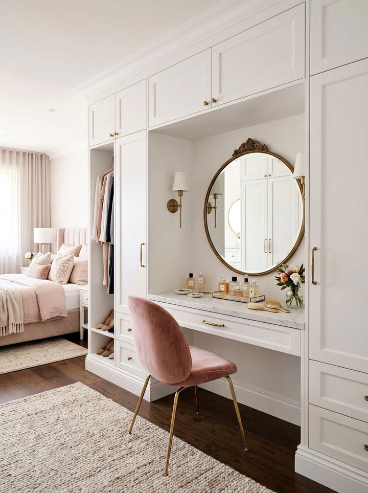 Dressing Table Wardrobe - 30 bedroom wardrobes