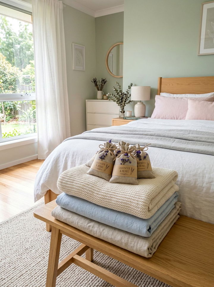 Dried Botanical Sachet - 30 bedroom travel souvenir ideas