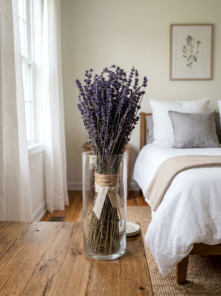 Dried Lavender Bundle - 30 light academia bedroom ideas