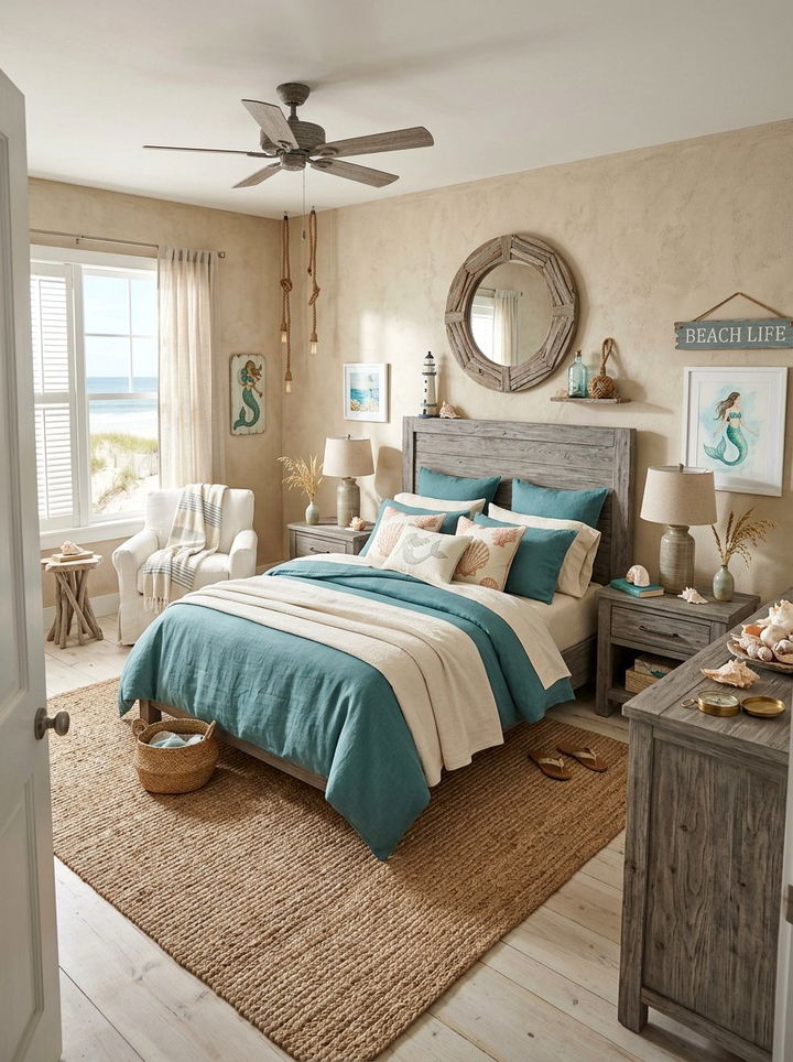 Driftwood Bedroom Furniture - 30 mermaid bedroom ideas