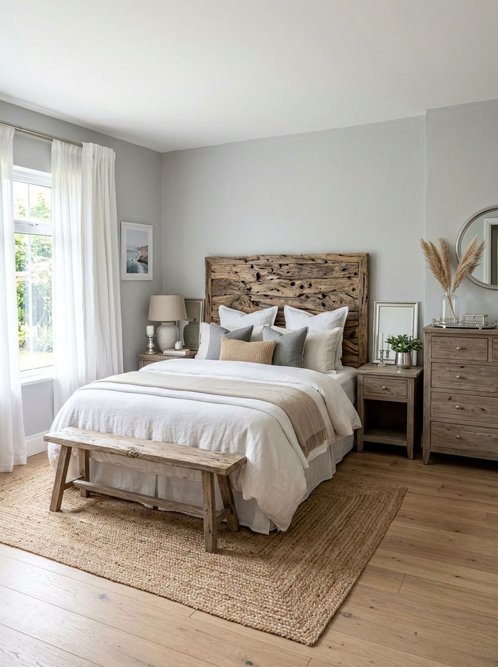 Driftwood Bedroom Furniture - 30 beach themed bedroom ideas