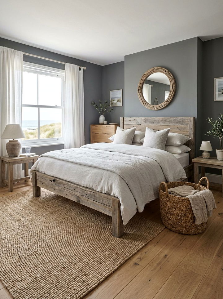 Driftwood Furniture Gray Bedroom - 30 coastal gray bedroom ideas