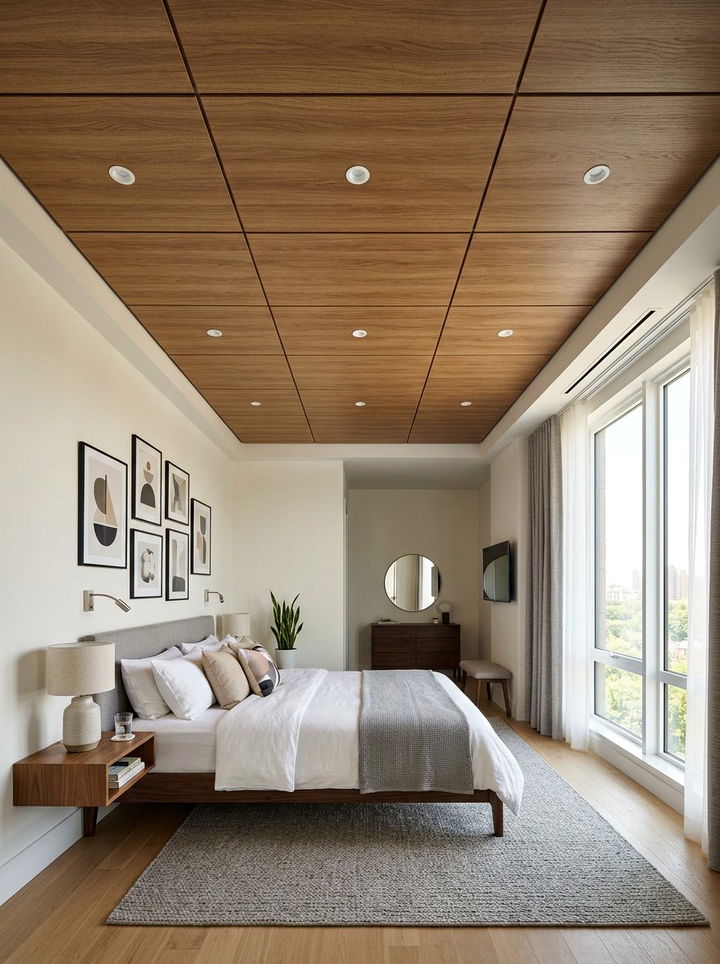 Drop Ceiling - 30 bedroom ceiling ideas
