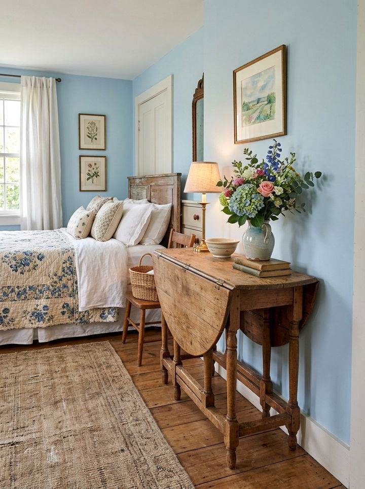 Drop Leaf Table - 30 bedroom adjustable furniture ideas