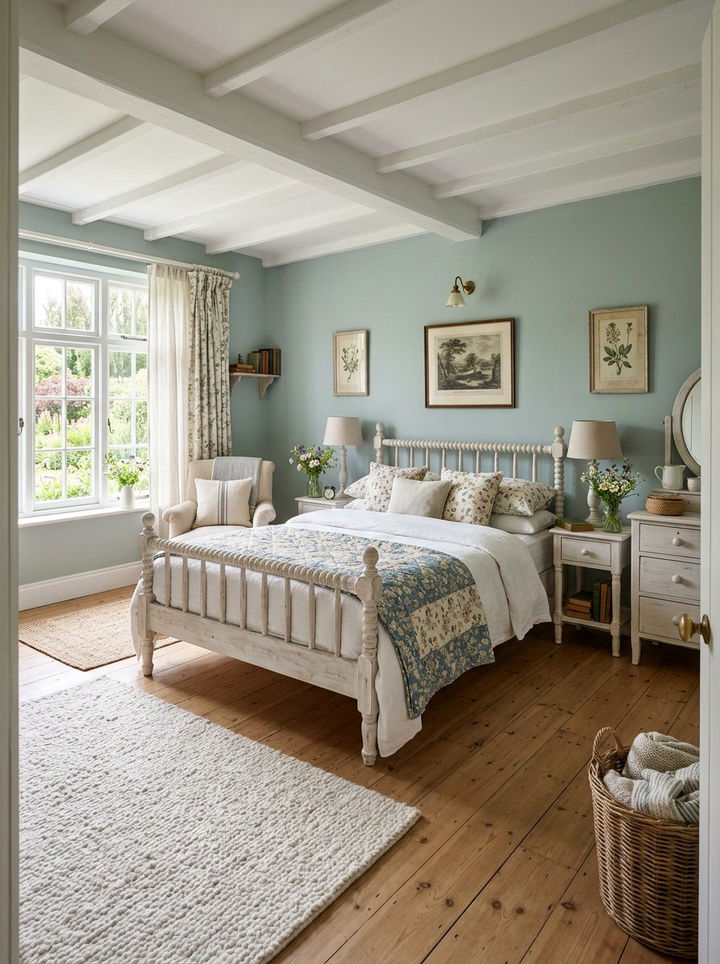 Duck Egg Blue - 30 calming bedroom color ideas