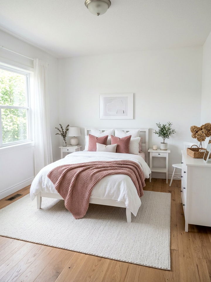 Dusty Rose And White Bedroom - 30 dusty rose bedroom ideas