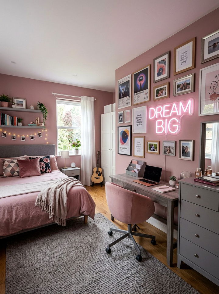 Dusty Rose Teen Bedroom - 30 dusty rose bedroom ideas