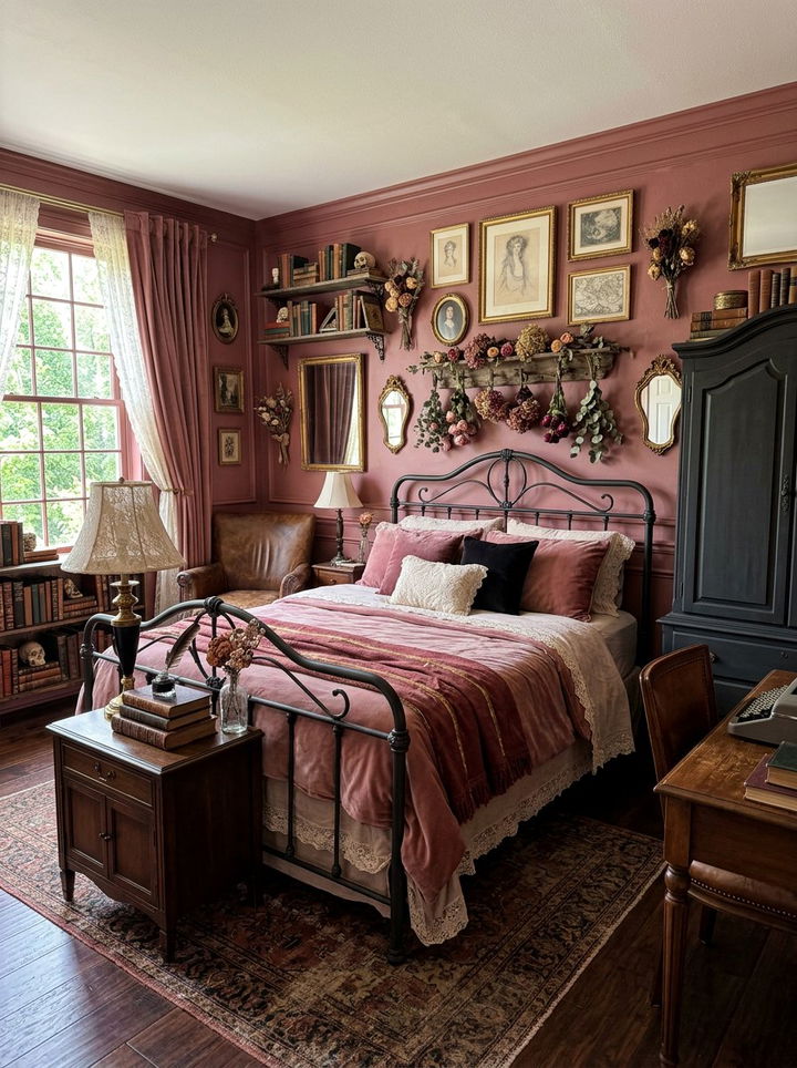 30 Dark Academia Bedroom Color Ideas for a Sophisticated Look