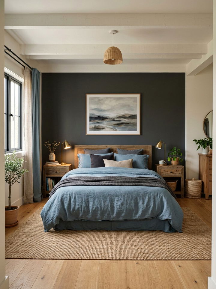 30 Serene Blue and Gray Bedroom Ideas for a Peaceful Home