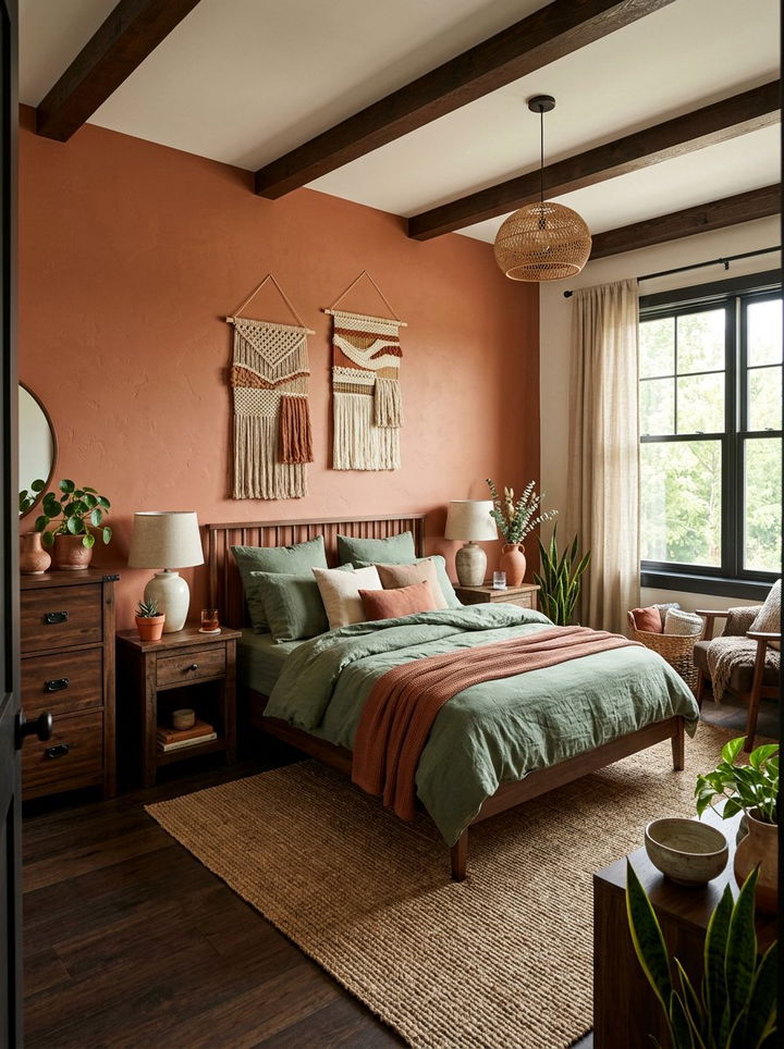 Earth Tone Bedroom - 30 retreat bedroom ideas