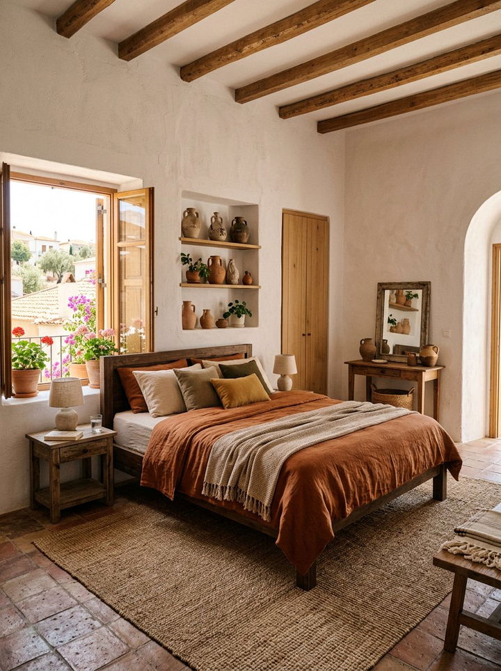 Earth Tone Bedspread - 30 bedroom bedspreads