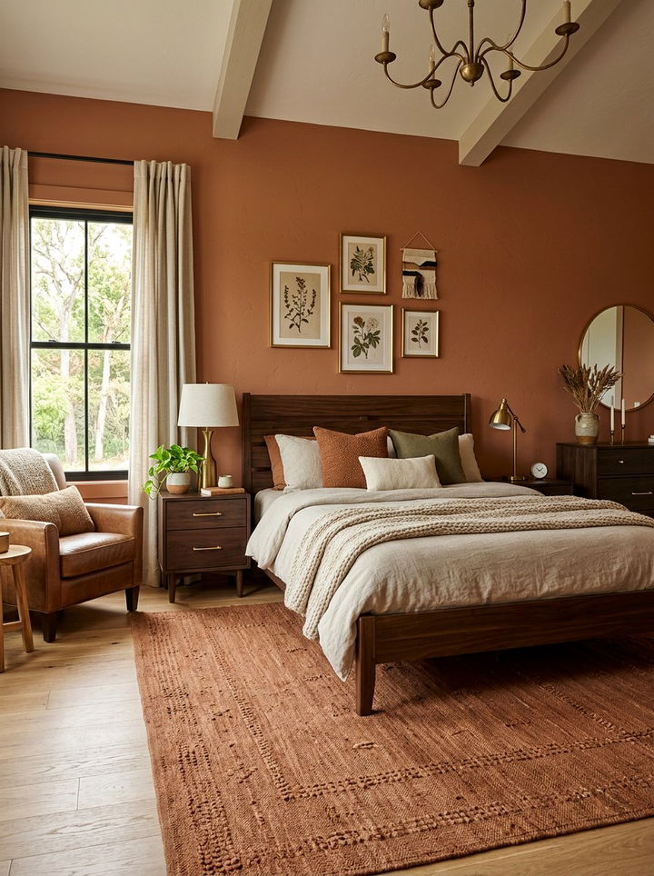 Earth Tone Palette - 30 better sleep bedroom ideas